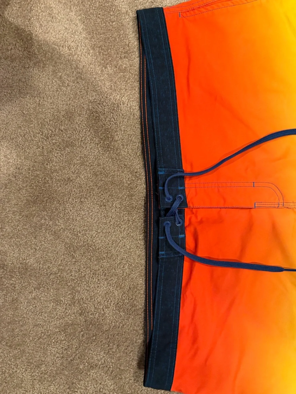 Ron Jon Surf Shop Sunset Gradient Board Shorts Men’s Size 44 Swim Trunks